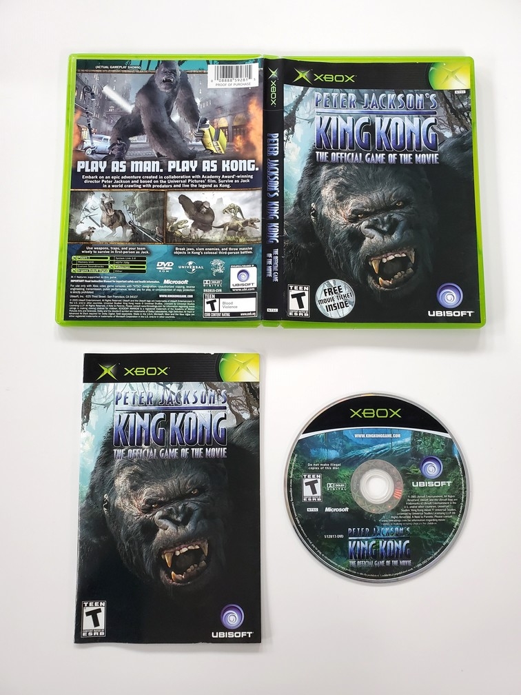 Peter Jackson's King Kong: The Official Game of the Movie (CIB)