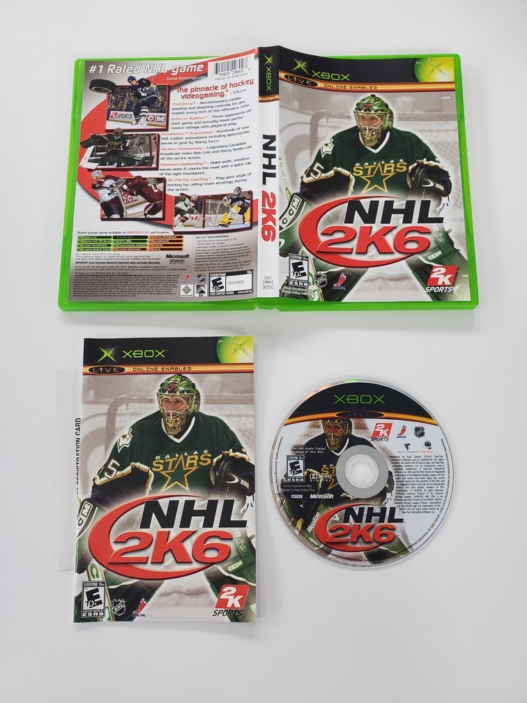 NHL 2K6 (Marty Turco Variant Label) (CIB)