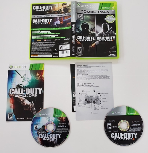 Call of Duty: Black Ops I & II (Platinum Hits) [Combo] (CIB)