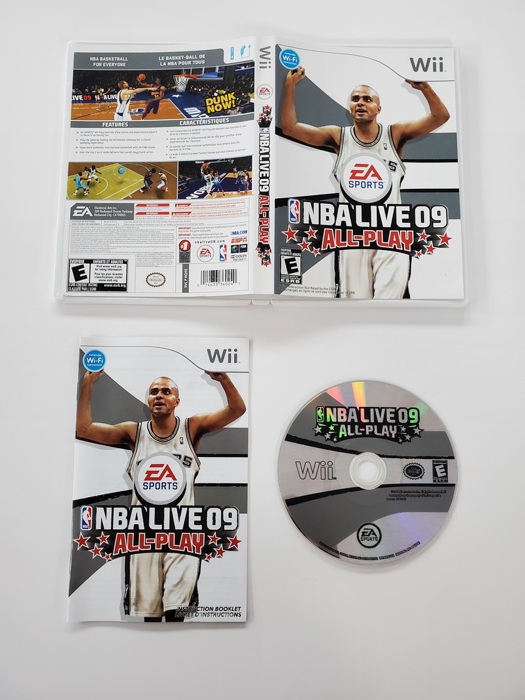 NBA Live 09: All-Play (CIB)