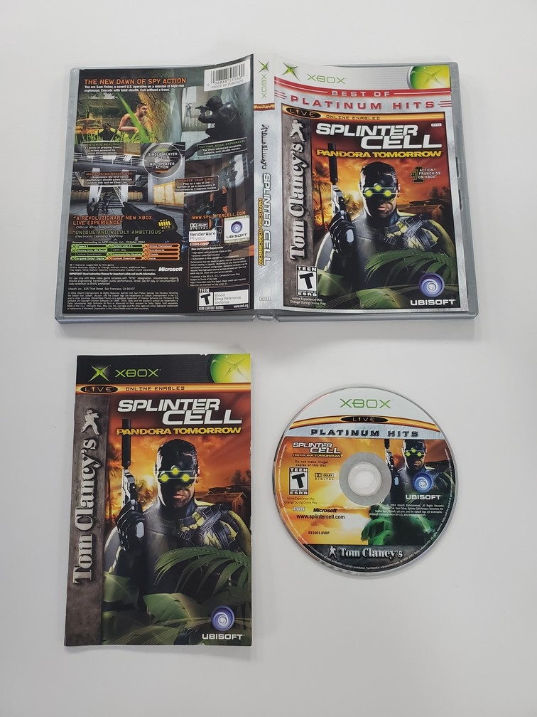 Tom Clancy's Splinter Cell: Pandora Tomorrow [Platinum Hits] (CIB)