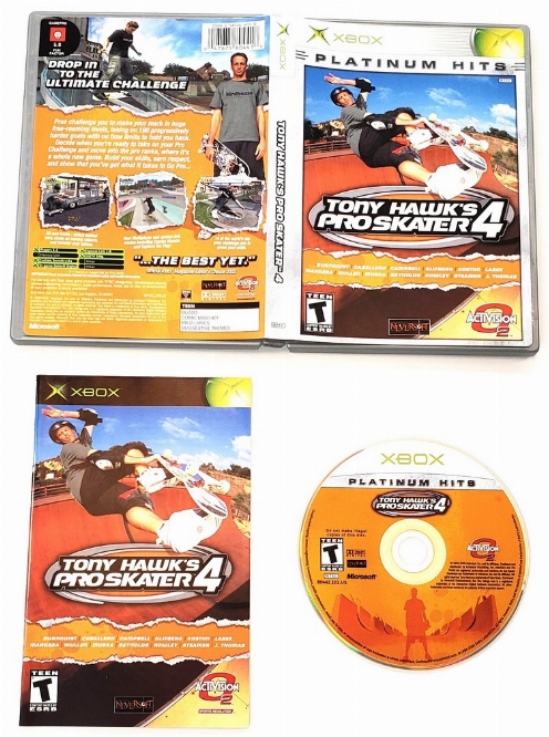 Tony Hawk's Pro Skater 4 [Platinum Hits] (CIB)