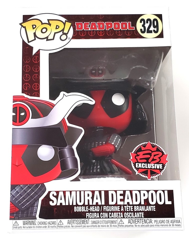 Deadpool - Samurai Deadpool (EB Games Exclusive) #329 (NEW)