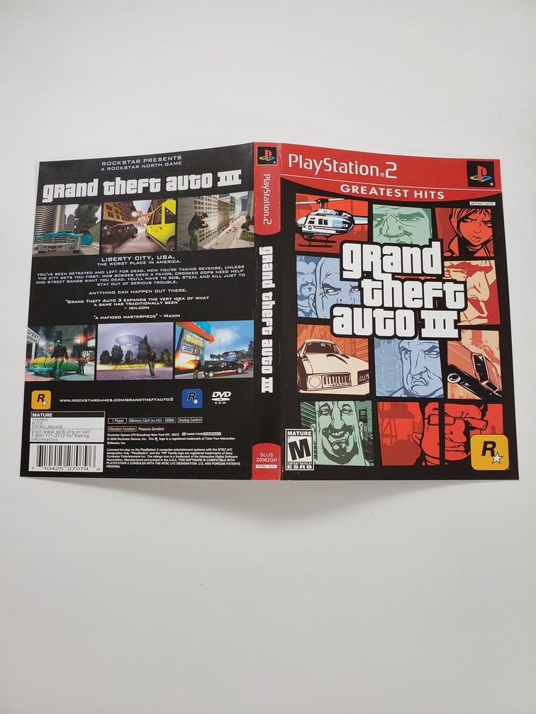 Grand Theft Auto III [Greatest Hits] (B)