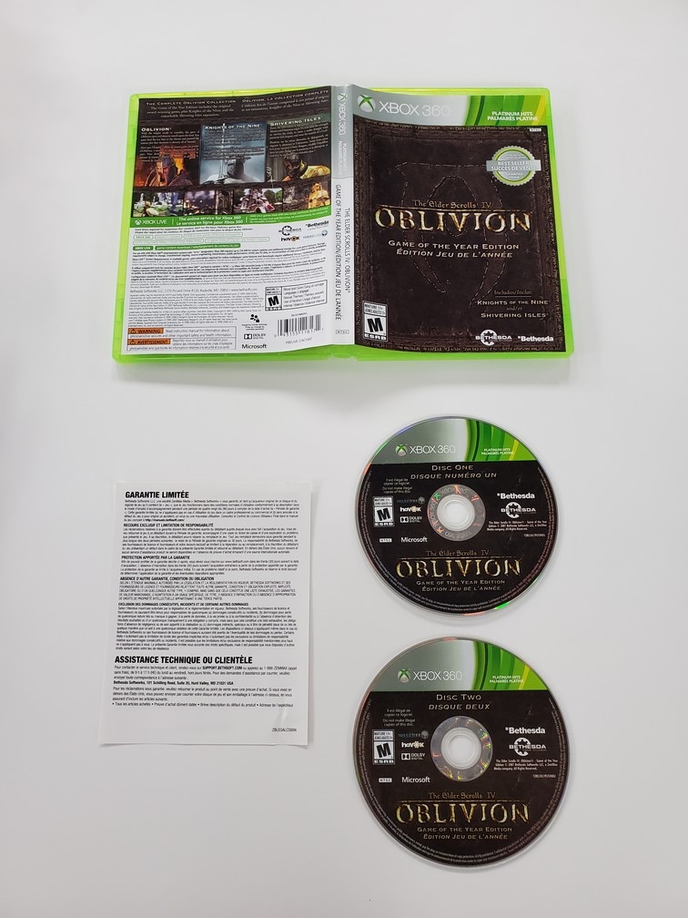 Elder Scrolls IV: Oblivion, The (Game of the Year Edition) [Platinum Hits] (CIB)