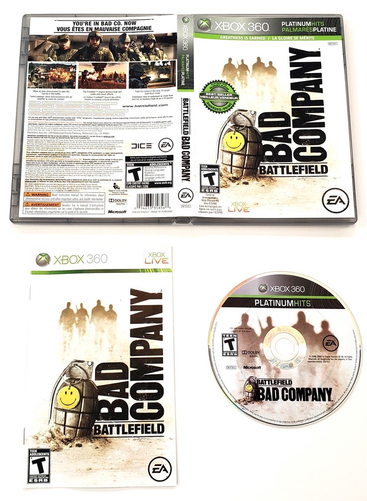 Battlefield: Bad Company (Platinum Hits) (CIB)
