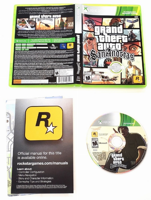 Grand Theft Auto: San Andreas (Platinum Hits) (CIB)
