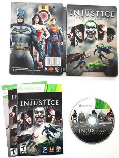Injustice: Gods Among Us (Steelbook Edition) (CIB)