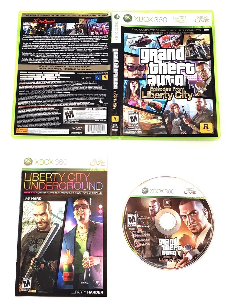 Grand Theft Auto: Episodes from Liberty City (CIB)