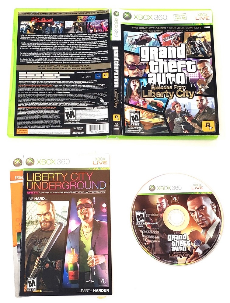 Grand Theft Auto: Episodes from Liberty City (CIB)