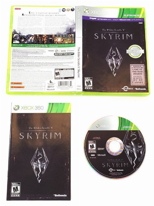 Elder Scrolls V: Skyrim, The (Platinum Hits) (CIB)