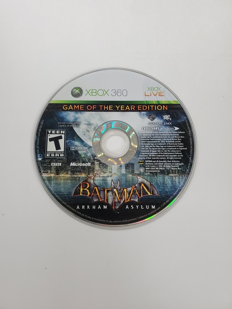 Batman: Arkham Asylum [Game of the Year Edition] (C)