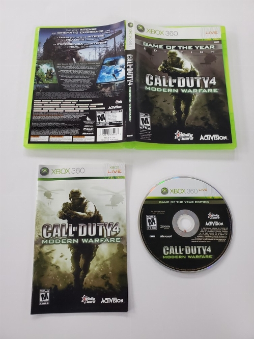 Call of Duty 4: Modern Warfare [Game of the Year Edition] (CIB)