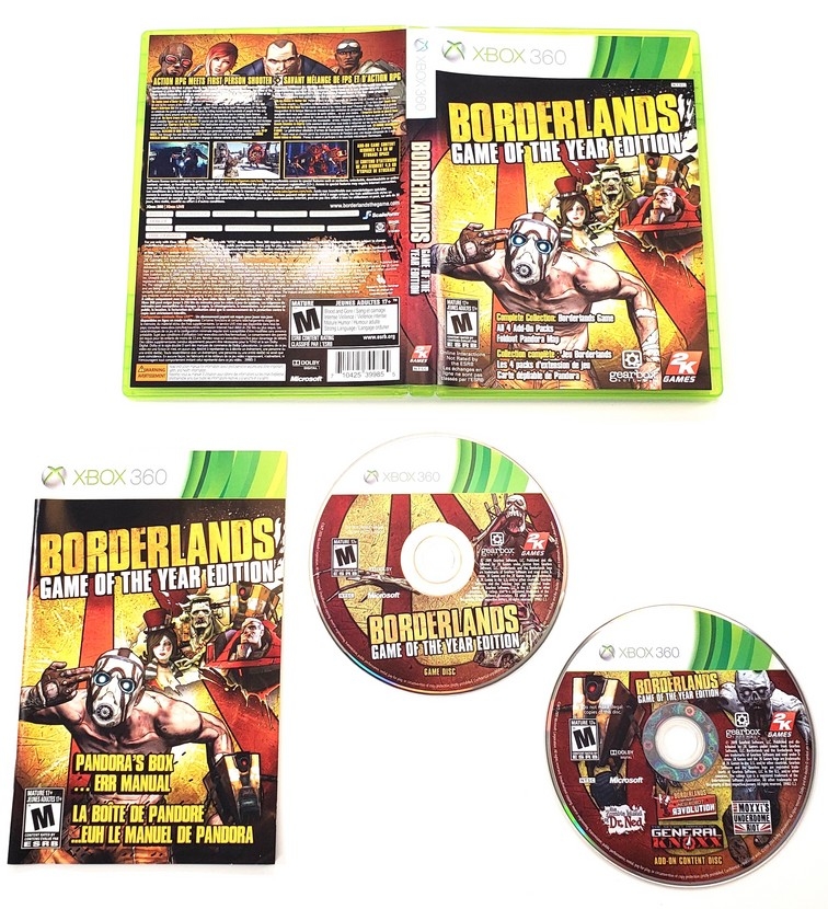 Borderlands [Game of the Year Edition] (CIB)