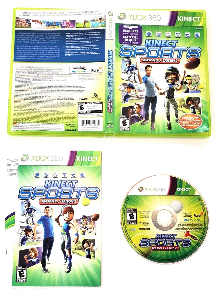 Kinect Sports: Season 2 (CIB)