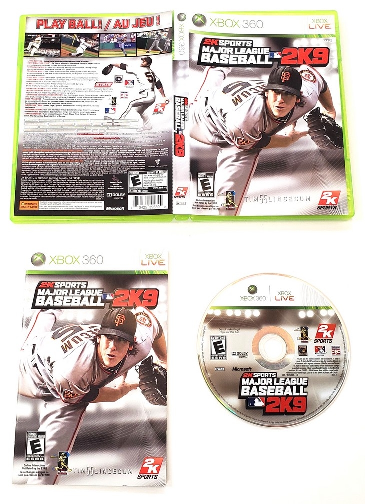 Major League Baseball 2K9 (CIB)