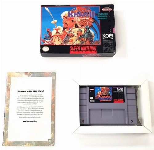 Genghis Khan II: Clan of the Gray Wolf (CIB)