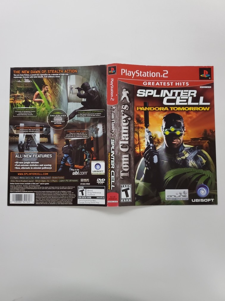 Tom Clancy's Splinter Cell: Pandora Tomorrow [Greatest Hits] (B)