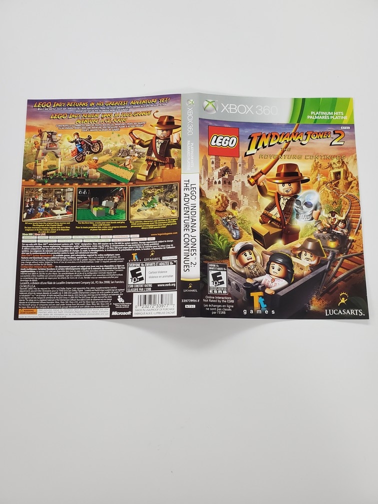 LEGO Indiana Jones 2: The Adventure Continues (Platinum Hits) (B)