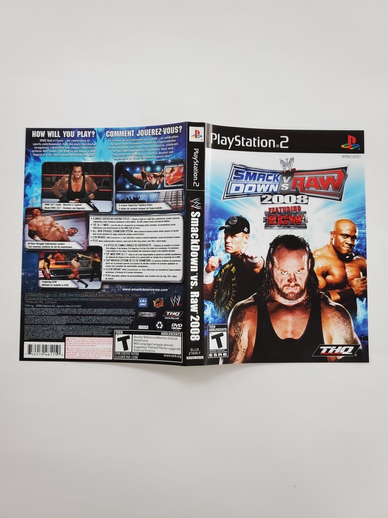 WWE Smackdown vs. Raw 2008 (B)