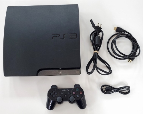 Playstation 3 Slim Black (250GB) (Model CECH 2001B)