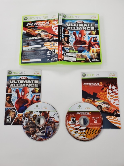 Marvel Ultimate Alliance & Forza: Motorsport 2 [Combo] (CIB)