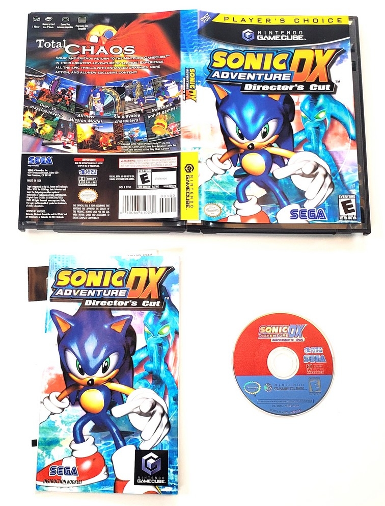 Sonic Adventure DX: Director's Cut (Player's Choice) (CIB)