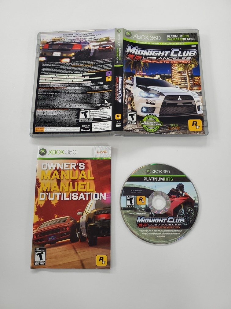 Midnight Club: Los Angeles [Complete Edition] (Platinum Hits) (CIB)