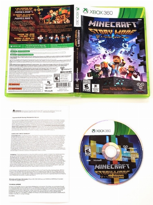 Minecraft: Story Mode Season Pass Disc (CIB)