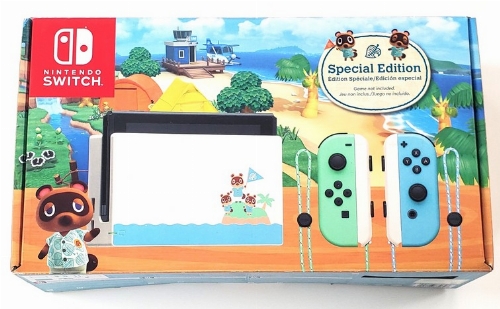 Nintendo Switch (Animal Crossing: New Horizons Edition) (CIB)