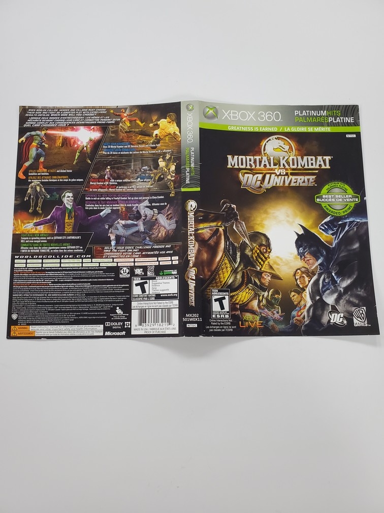 Mortal Kombat vs. DC Universe [Platinum Hits] (B)