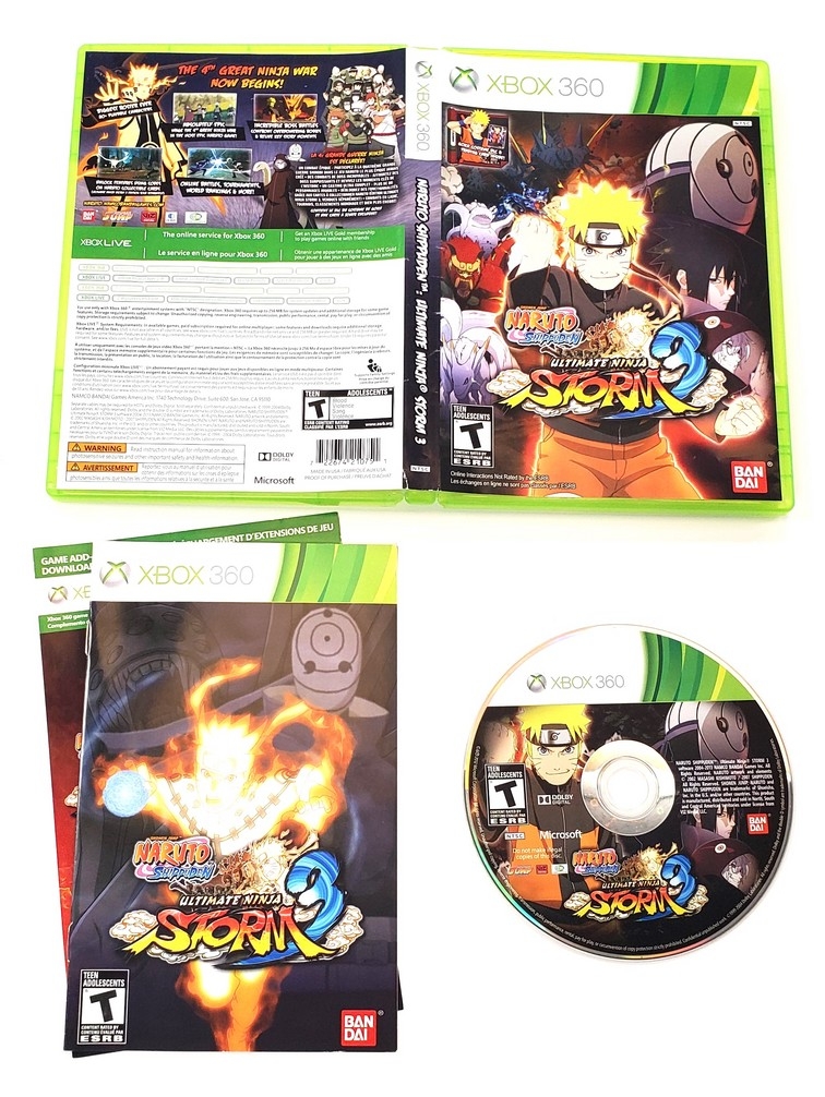 Naruto Shippuden: Ultimate Ninja Storm 3 (CIB)