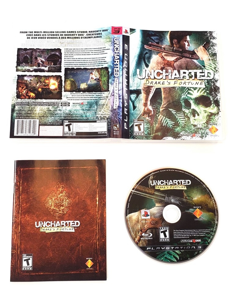 Uncharted: Drake's Fortune (CIB)