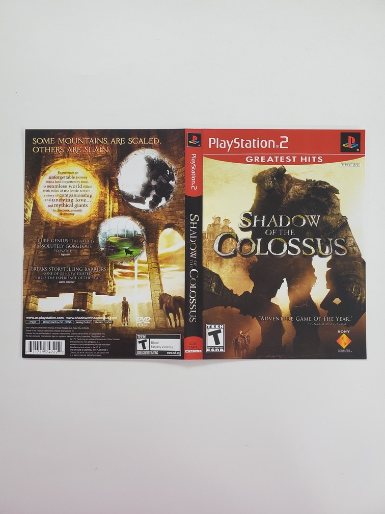 Shadow of the Colossus [Greatest Hits] (B)