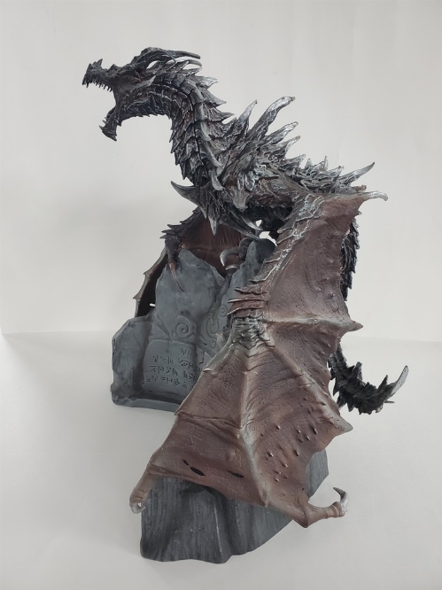 Elder Scrolls V Skyrim Collector's Edition Alduin Dragon Statue with Base