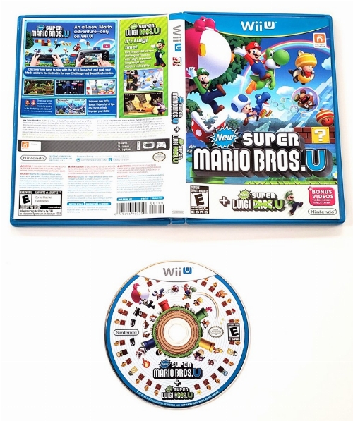 New Super Mario Bros. U + New Super Luigi U (CIB)