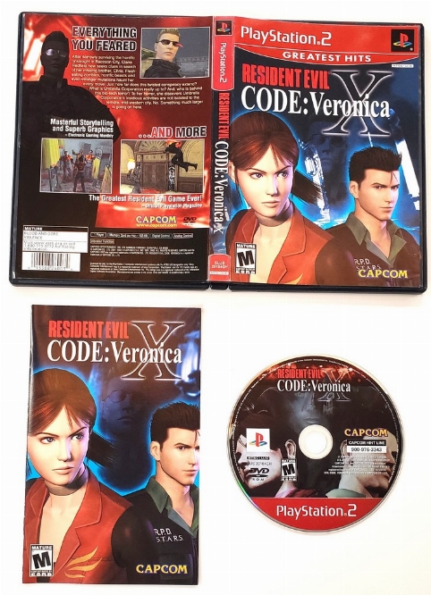 Resident Evil: Code Veronica X (Greatest Hits) (CIB)