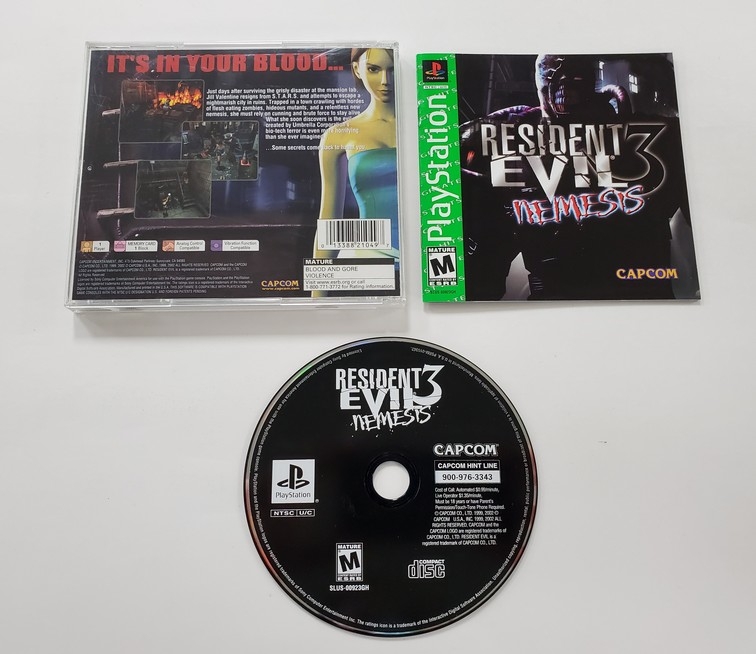 Resident Evil 3: Nemesis [Greatest Hits] (CIB)