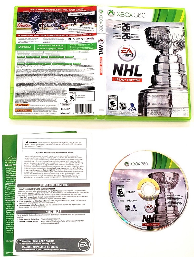 NHL [Legacy Edition] (CIB)