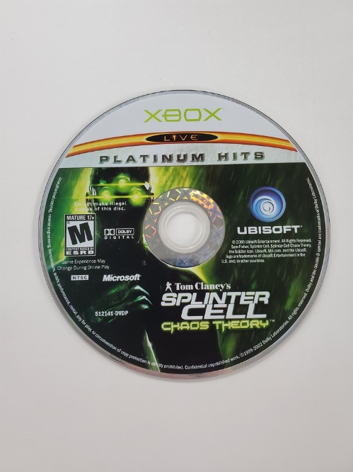 Tom Clancy's Splinter Cell: Chaos Theory [Platinum Hits] (C)