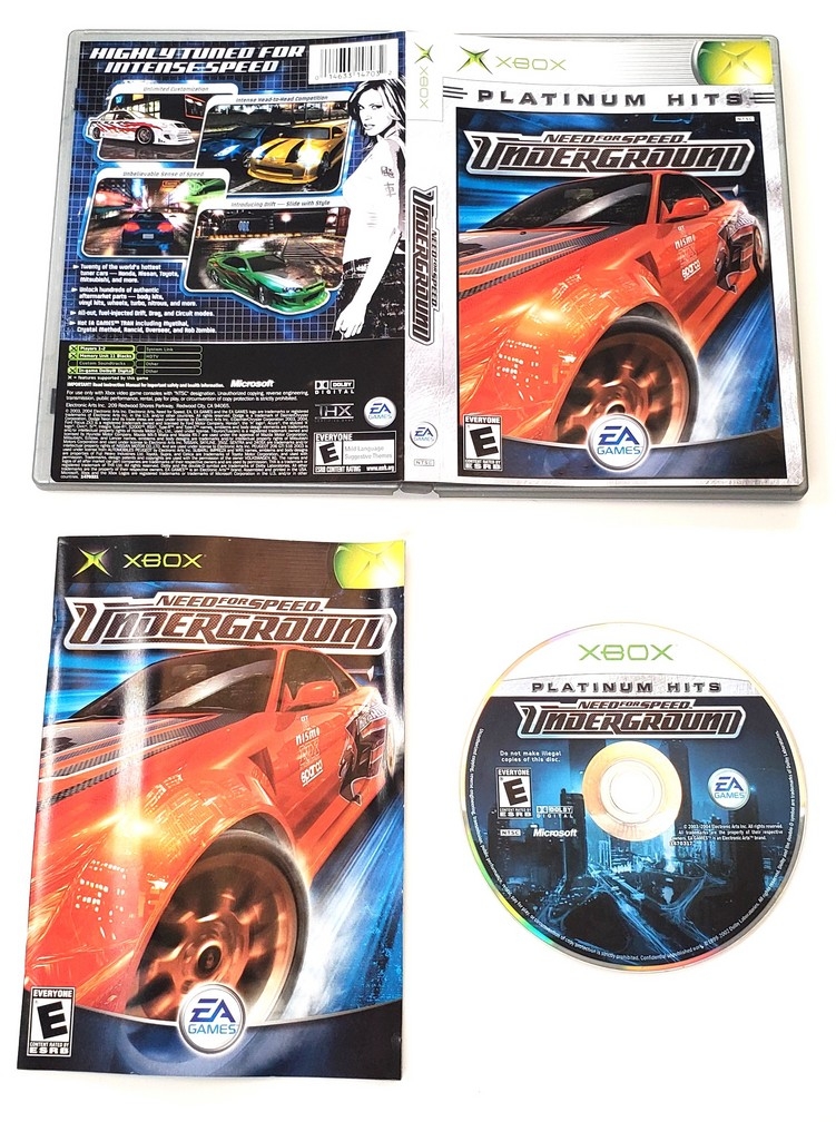 Need for Speed: Underground (Platinum Hits) (CIB)
