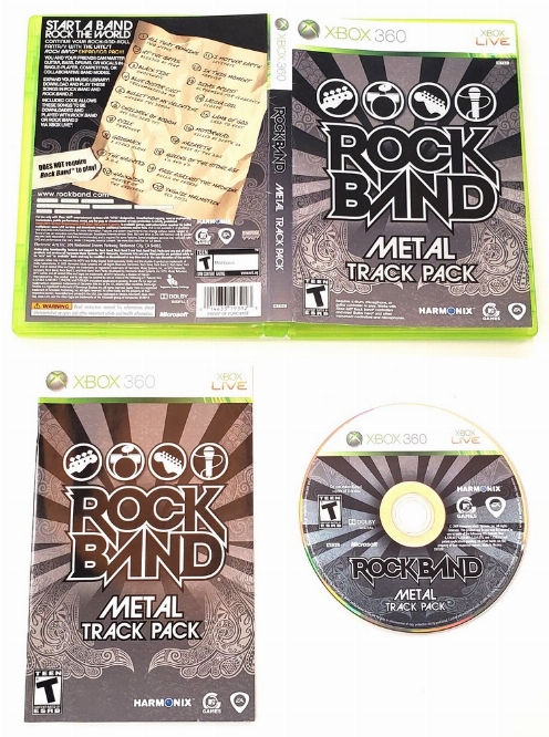 Rock Band: Metal Track Pack (CIB)