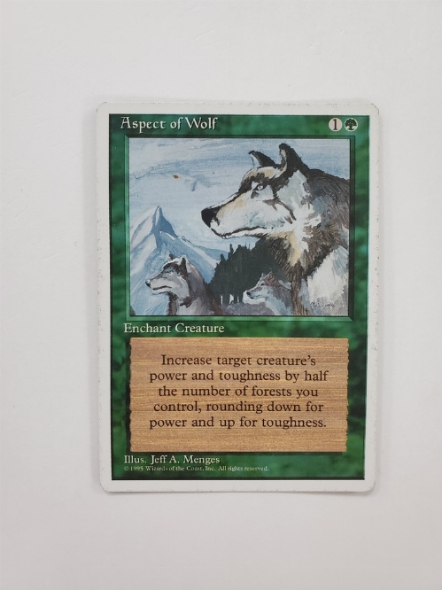 Aspect of Wolf