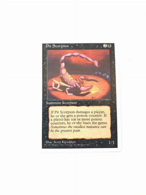 Pit Scorpion