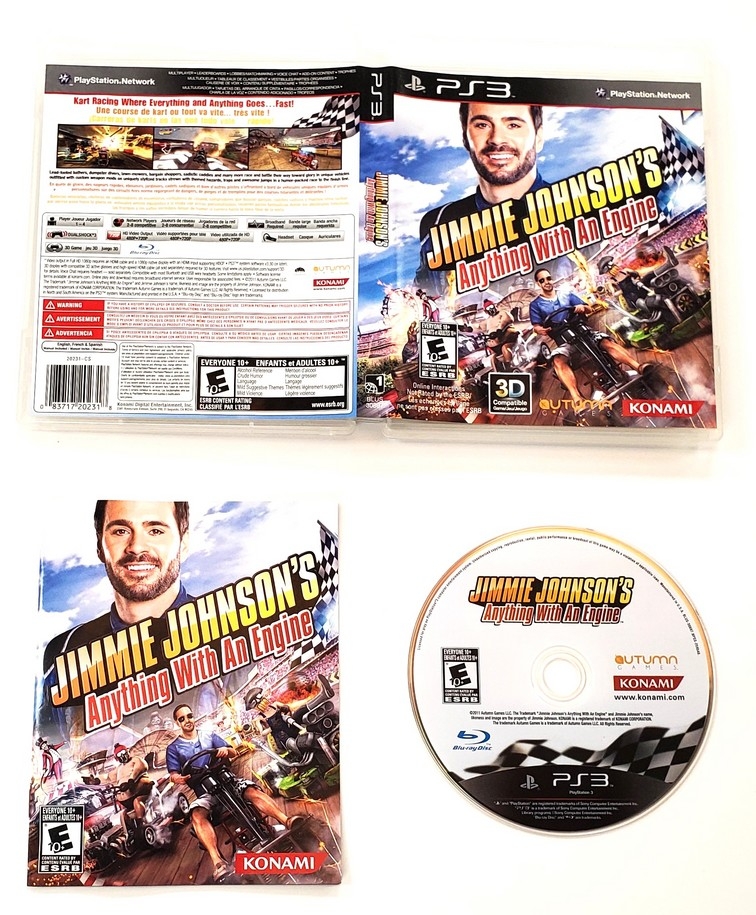 Jimmie Johnson's Anything with an Engine (CIB)