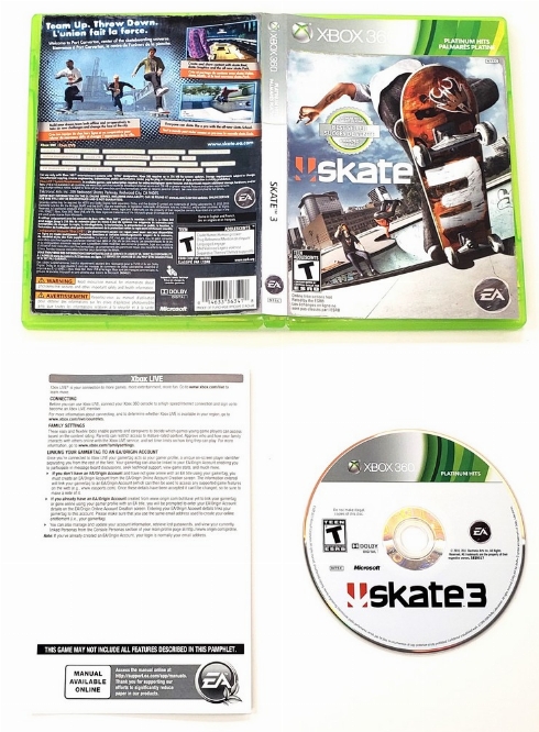Skate 3 (Platinum Hits) (CIB)