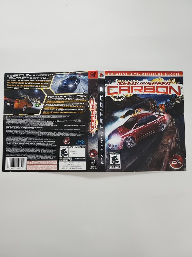 Need for Speed: Carbon (Greatest Hits) (B)