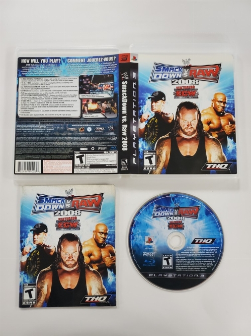 WWE: SmackDown vs. Raw 2008 (CIB)