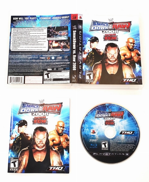 WWE: SmackDown vs. Raw 2008 (CIB)