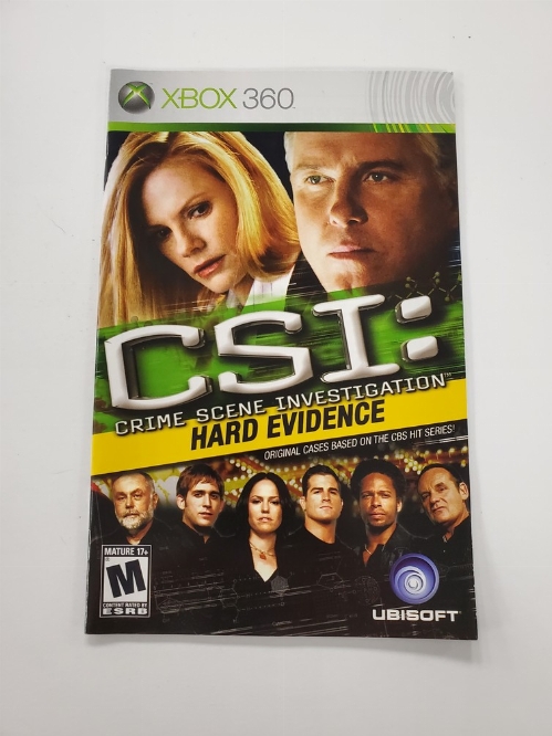 CSI: Crime Scene Investigation - Hard Evidence (I)
